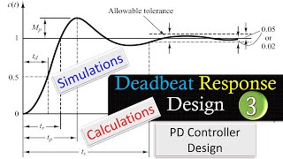 Deadbeat Response Design | PD Controller Design | Calculations & MATLAB Simulations | Example #3