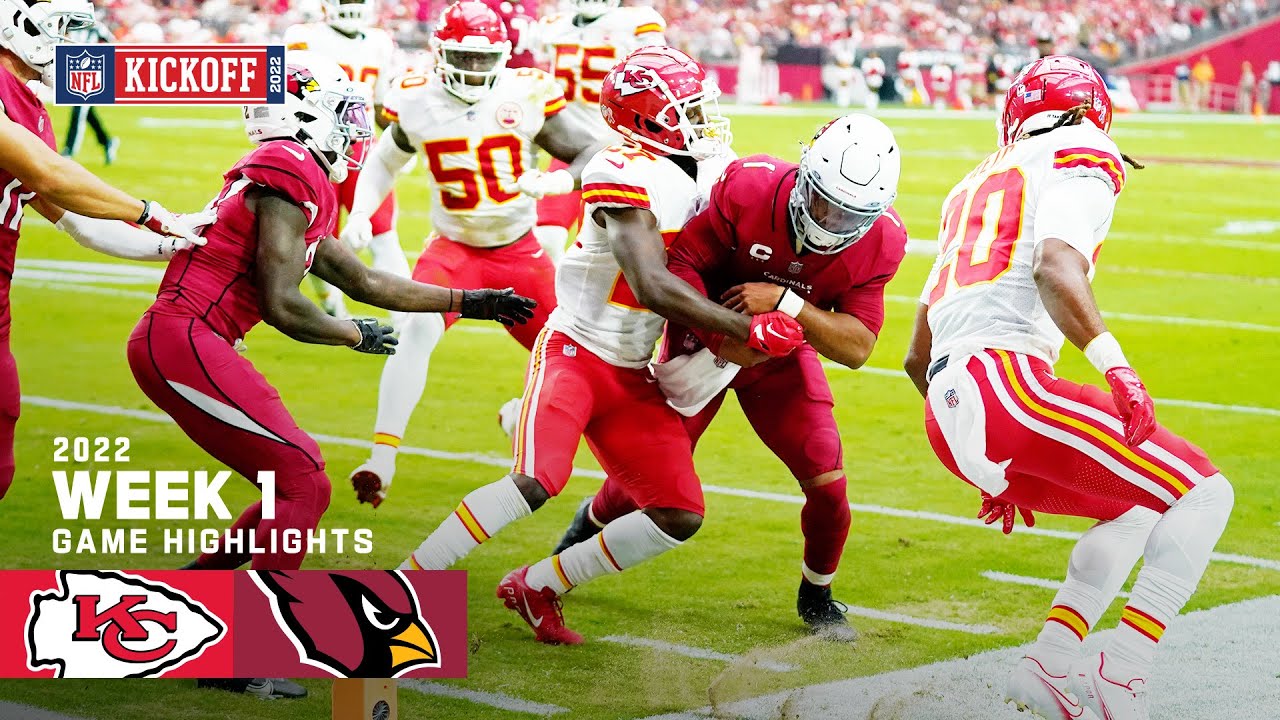 Kansas City Chiefs Vs. Arizona Cardinals | Week 1 Game Highlights - YouTube