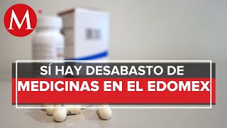 Reconoce Secretaría de Salud del Estado de México 32% de desabasto en medicinas