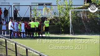 Kf Shkëndija 4-0 Kf Rabotniçki gjenerata 2011