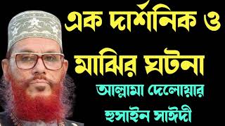 এক দার্শনিক ও মাঝির ঘটনা / আল্লামা দেলোয়ার হুসাইন সাঈদী / Allama Delowar Hussin Saidi #Waj