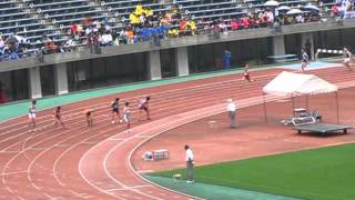 2012年高校総体熊本大会『男子4ｘ100予選』1組