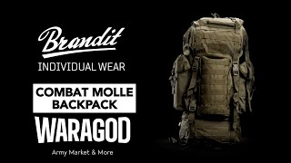 WARAGOD x Brandit Combat Molle Backpack 65L