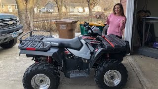 I bought my Girlfriend an ATV!