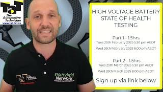 EV \u0026 Hybrid Battery State of Health Testing Webinar Series