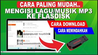 Cara Mengisi Lagu atau Musik Kedalam Flashdisk Lewat Laptop - Memindahkan Lagu