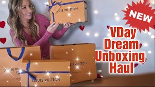 Louis Vuitton Valentine's Day DREAM Unboxing Haul 💗