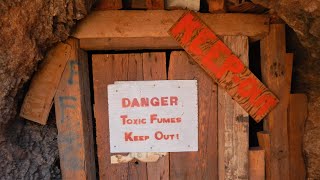 Death Valley Gold Mine - Confidence Wash Hike - Inclined Shaft - Huge Quartz Vein - Multiple Drifts