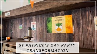 ST PATRICK'S DAY DECOR | Transforming My Apartment Into an Irish Pub!