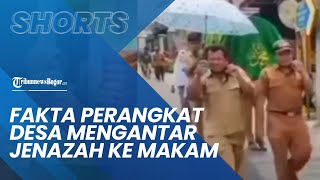 Terungkap Fakta Sebenarnya, Perangkat Desa Berseragam Mengantarkan Jenazah ke Makam