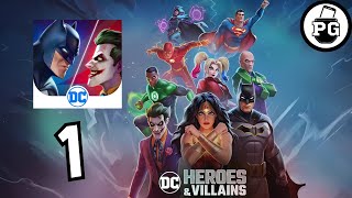 New Puzzle Game Full of DC Heroes 🦸‍♂️ DC Heroes & Villains: Match 3 - Gameplay Walkthrough |Part 1|