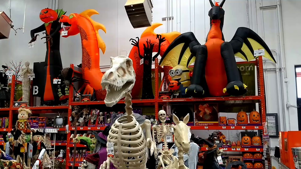 Home Depot Halloween Decorations - YouTube