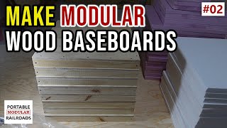 Make a Portable Modular Railroad's Wood Modules #02