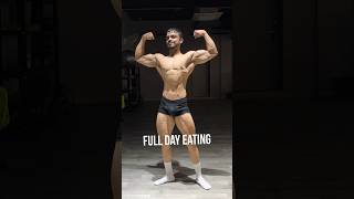 Vegetarian full day of eating (20 days out) #fulldayofeating #vegeterians #highprotein