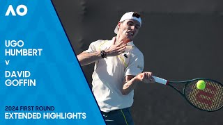Ugo Humbert v David Goffin Extended Highlights | Australian Open 2024 First Round