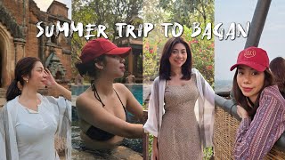 Summer trip to Bagan // travel with me