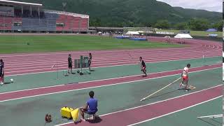 男子棒高跳び決勝　４ｍ４０ｃｍ　2回目　伊勢