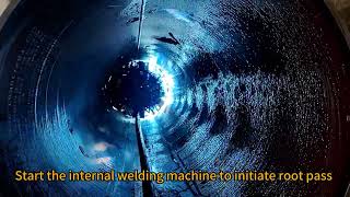 Tunnel Welding Operations: 4th West-East China Gas Pipeline Construction