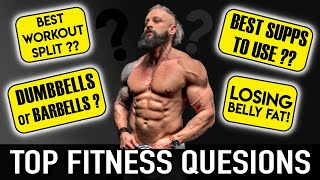 Your TOP FITNESS QUESTIONS Answered (NO BULL💩)