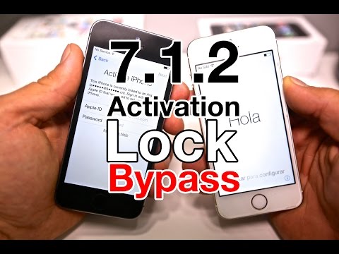 NEW 7.1.2 Activation Lock Bypass NEW 7.1.2 Activation Lock Bypass