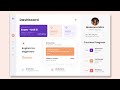 Responsive Admin Dashboard using HTML and CSS