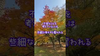 【斎藤一人】新一日一語11月2日【引き寄せ】幸せなことを考えている人にはさらに幸せが与えられて不幸なことを考えている人は些細な幸せすら奪われる。