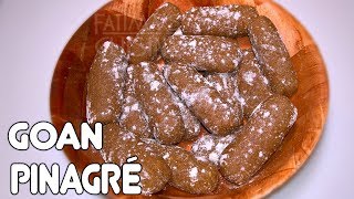 Goan Pinaca | Goan Pinagré Recipe | Goan Coconut and Jaggery Sweet | 4 Ingredient Sweet