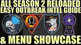 ALL Season 2 Reloaded Outbreak Intel Guide & Showcase - Dark Aether Maxis Requiem & Omega Fast Easy