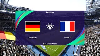 Germany U17 vs France U17 (02/06/2023) Final UEFA U17 EURO PES 2021