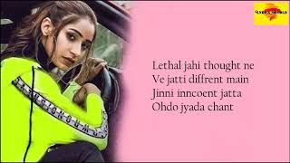Lethal Jatti Lyrics: Harpi Gill Ft.Mista Baaz | Ajay Sarkaria | New Punjabi Song 2020 | LETHAL JATTI