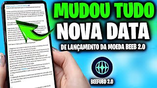 BOMBA:  BEEFUND MUDOU DATA DE LANÇAMENTO DA MOEDA BEEB | NOVA TAXA E MAIS...