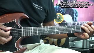 I SHOT THE SHERIFF Bob Marley & Wailers Reggae Guitar Cover LESSON LINK Below @EricBlackmonGuitar