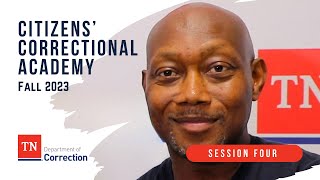 Fall Citizens' Correctional Academy Session Four