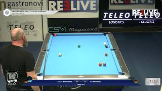 Carsten Bauhammer vs Nils Johanning Table1 DIENSTAGSTURNIERSERIE 10-BALL 14.1.2025