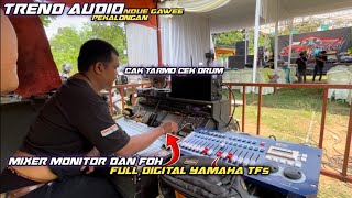 Cak tarmo cek drum | TREND AUDIO pekalongan | full yamaha TF5