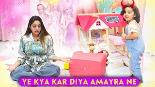 Amayra Playing With Doll's And Kitchen Set | Happy Amayra | #kidsvideo #kids #toys #live