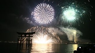 2015宮島水中花火大会　第５景「摩訶不思議みやじま」＋㊙