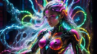 [PsyTrance Instrumental] Aurora Pulse | Best Mix All Time (AI Graphic Visuals)