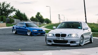 Stanced BMW E46's