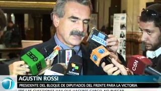 Rossi sostuvo que se espera un "contundente" apoyo al traspaso de los subtes