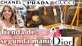 TIENDA DE SEGUNDA MARCAS DE DISEÑADOR , LOUIS VUITTON, CHANEL, PRADA, GUCCI, DIOR, Y MUCHAS MAS