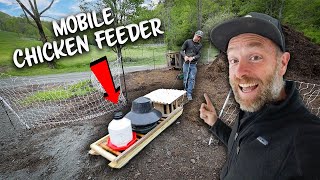 We Built a (mobile) chicken feeder