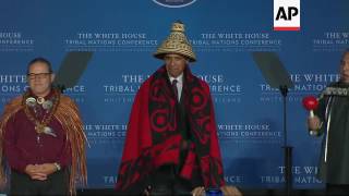 Obama Praises Progress on Native American Issues