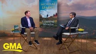 Nicholas Sparks talks about new novel, 'Counting Miracles'