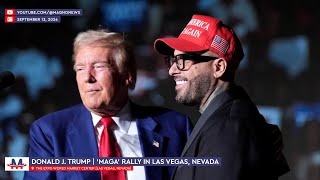 🇺🇸 Latino stars Nicky Jam \u0026 Henry Cejudo join MAGA at Donald Trump rally in Las Vegas, Nevada