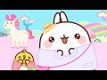 Molang and Piu Piu adopt The Cutest UNICORN 🦄😍 | Funny Compilation For kids