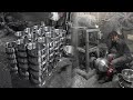 Amazing Production Process of Aluminum Utensils.