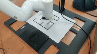 Maze Solving 6-DOF Robotic Arm using Computer Vision
