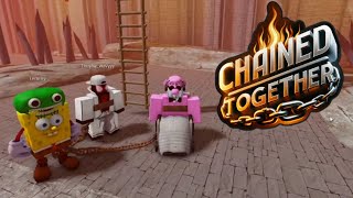 We played CHAINED TOGETHER In ROBLOX…