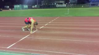 Trae Williams Tow overspeed sprint training